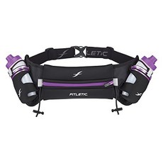 Fitletic Insulated Hydration Belt S/M Blk & Purple null, 1개, Black &