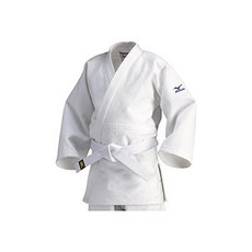 MIZUNO (미즈노) 소년 용 유도복 산시로 이중 직물상의 [주니어] 22JM5A3451 화이트 2