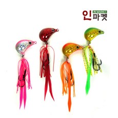 히트페이스 참돔 타이라바 참돔 부시리 우럭 루어낚시, 그린, 60g