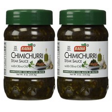 Badia 치미추리 스테이크 소스 226.8g 2팩 위드 올리브 오일 Chimichurri Steak Sauce with Olive Oil 8 oz (2 Pack), 1개