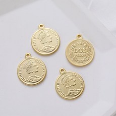 골드동전팬던트재료