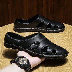 SURBORT 빅 사이즈 남성 미끄럼 방지 소프트 바닥 로퍼