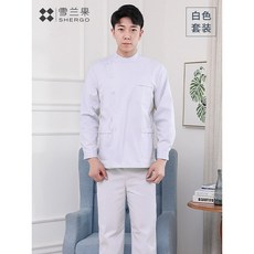 모내기용 신발 여름옷 반팔 분체 간호사복 라운드넥 핑크 화이트 블루 슬림 가게