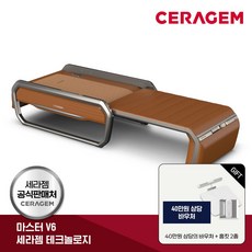 [세라젬] 마스터 V6 척추온열 의료기기 브라운, 단품