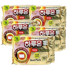 다누리 지엘 하루온팩 토르마린 함유 약국용 붙이는 핫팩 50매