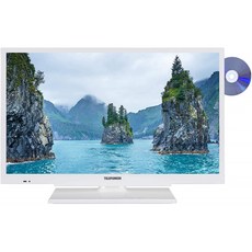 [독일직송] 텔레펀켄 XF22G101D-W 56cm (22인치) TV(풀 HD 트리플 튜너 DVD 플레이어 통합), 단일옵션