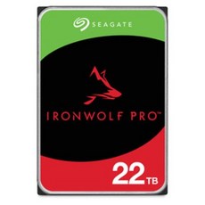 씨게이트 Seagate IronWolf Pro 22TB (ST22000NT001) - NAS용