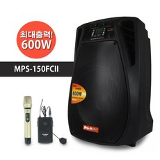 프로메인 블루투스 포터블앰프 MPS-150FC 이동식 충전식 행사용 앰프 - dew0