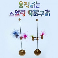 집콕놀이 움직이는 스프링 딱따구리 색상랜덤 1개 hoo*26571pS