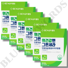 GC 녹십자웰빙 그린세라 F 위건강엔 그린세라 18ml x 30포 x 6박스 6개월분, 6개