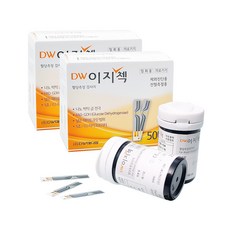 DW메디팜 DW 이지첵 혈당시험지 100매 당뇨스틱 혈당측정지