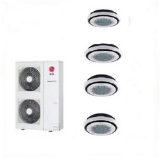 LG 인천설치 멀티냉난방 RPUW121S9S(12HP) 원형 23평*4대 평형별 조합설치가능, RPUW121S9S