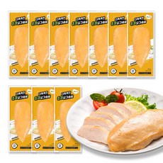햇살닭 더촉촉한 훈제닭가슴살, 100g, 10개