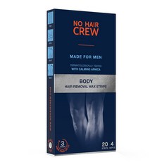 노헤어크루 제모왁스스트립 NO HAIR CREW, 1개