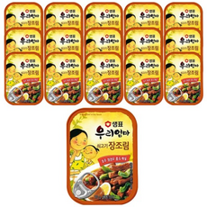 샘표 우리엄마 쇠고기 장조림, 110g, 80개