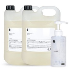 생활공작소 주방세제 4L 2입 500ml 1입, 1세트, 쌀뜨물향