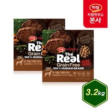 더리얼 그레인프리 오븐베이크드 소고기 시니어 3.2kg, 없음, 1개 - 젠틀베이크소고기