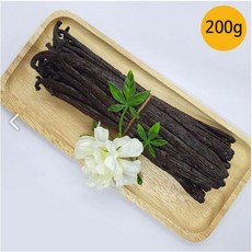 바바스 바닐라빈 마다가스카르 프리미엄 고멧 A등급 25g 50g 100g 250g, 200g, 1개