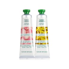 네이처리퍼블릭 [네이처리퍼블릭] 1+1 핸드 앤 네이처 핸드크림 100ml (대용량), 피치 리퀴어 2개 PK2543