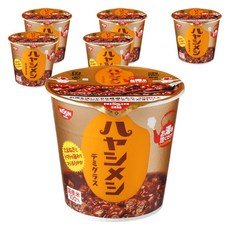 닛신 즉석컵밥 하야시메시 데미글라스 6개 일본 집밥 혼밥, 103g