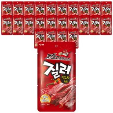 샘표 질러 크레이지 핫 육포 30g / 매운 소고기육포, 25봉