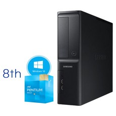 삼성 중고컴퓨터 윈도우11 8세대 슬림형 DB400S8 G5400 16GB SSD120GB HDD500GB, 8GB - g5400