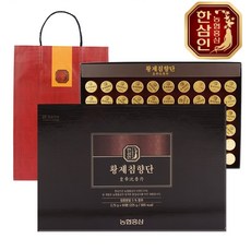 [농협홍삼] 한삼인 황제침향단 3.75g X 60환 (선물용 쇼핑백 포함) 프리미엄 건강식품, 60환 (1박스)