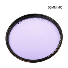 야간촬영용 빛공해필터 자연야간필터 49-82mm, 6.55MM MC