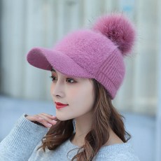 남자니트방울모자