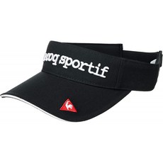 [le coq sportif / GOLF COLLECTION] 베이직 바이저 QGCNJC50 여성 BK00 (블랙)의 F (FREE 사이즈)