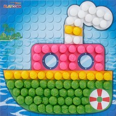 플레이콘모자이크도안