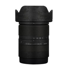 시그마 18-50mm F2.8 DC DN 소니 마운트 용 안티 스크래치 카메라 렌즈 스티커 코트 랩 보호 필름 바디 프로텍터 스킨, 15) 15 Mamba Black - For 소니호환호, 1개