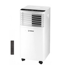 한빛 이동식 터보 공기청정 에어컨 HV-12000BTU 파워냉방 제습 10평 실내외기일체형