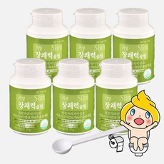 기장 장쾌력 슬림 통제품 6주분 쾌변 다이어트, 77g x 6통, 6개, 77g