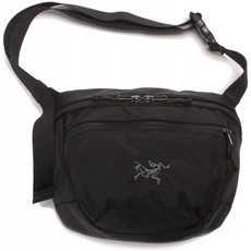 (아쿠) ARC'TERYX 로고 뒷면 메쉬 허리 가방 MAKA2 WAIST PACK 블랙 / - [병행 수입품]