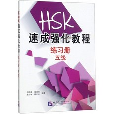 미국배송 HSK용 크래시 &amp; 집중 코스(Level V의 워크북)(중국판):, 단일옵션