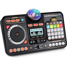 브이텍 키디 스타 DJ 믹서 플레이세트 음악놀이 악기놀이 장난감, 2. 핑크, 1개