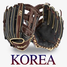 윌슨 KOREA A2KGM 모델 외야 글러브 A2K-1799BD (갈색) 우투