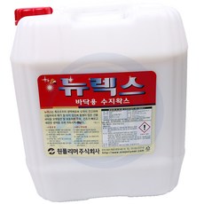 뉴렉스18.75L 청소용품 바닥왁스 바닥코팅제 (주)SY컴퍼니 테라죠 도끼다시 모노륨 피타일 장판 코팅제왁스 사무실바닥청소용품 광택왁스, 1개