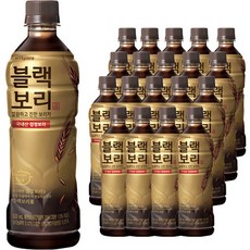 하이트진로 블랙보리 음료, 520ml, 480개