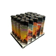 크라운 샤인 토치라이터 20pcs(캠핑), 1개