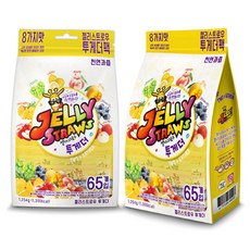 젤리스트로우 투게더 65개입 1254g*2, 상세페이지 참조