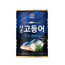 사조 고등어캔 300g국내산/고등어통조림/무배, 300g, 18개