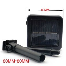 라이트 디스플레이 모드 86mm 컨트롤러 IP65 스트링 전원 야외 방수 전지 가지 LED 68mm 박스 8 태양, 80MM X 80MM, 1개