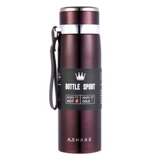 어쉐어 보온병 보냉병 휴대용 보온보냉병, 와인, 800ml, 1개