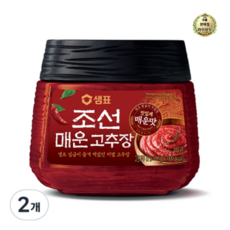 샘표 매운 조선고추장, 500g, 2개