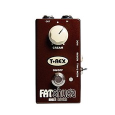 T-Rex Engineering FAT-SHUGA Reverb Guitar Effects Pedal with Overdrive/Boost Functionality (10178), 1개
