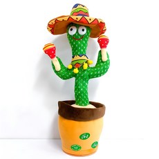 2세대 볼륨조절 가능 말하는 춤추는 선인장, 마라카스선인장, 1개 마라카스선인장, 1개