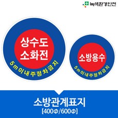 소화전표지