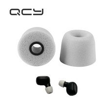 QCY T1 전용 ET-1S 메모리폼 이어팁 6EA, 그레이